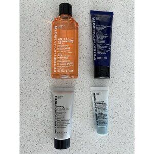 Peter Thomas Roth skin care 4 Piece Set bundle Treatment Firmx Cloud Cream More